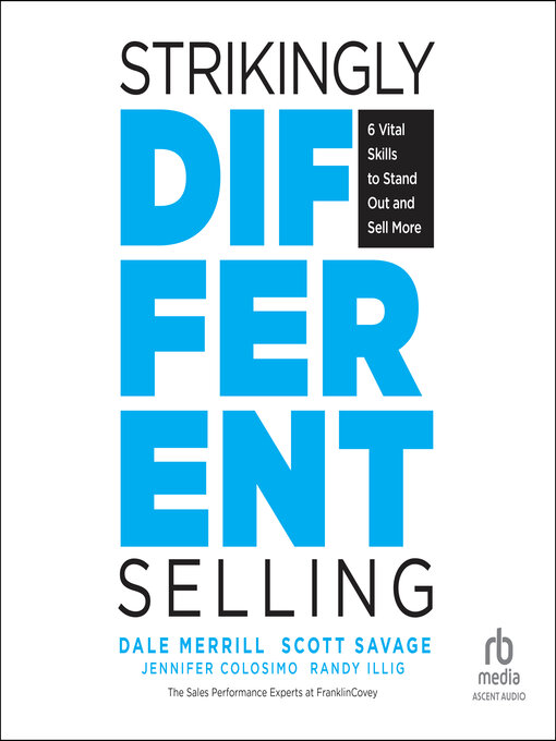 Title details for Strikingly Different Selling by Dale Merrill - Available